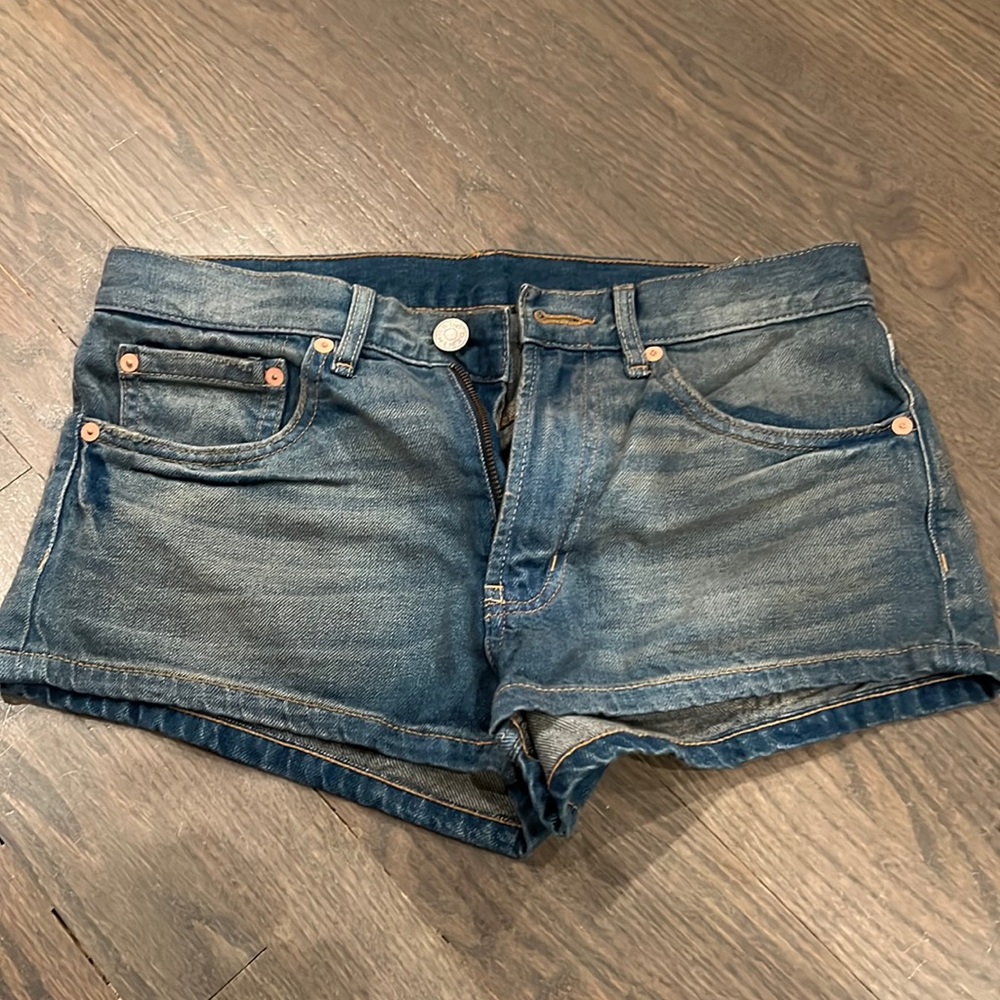 BDG blue Jean shorts